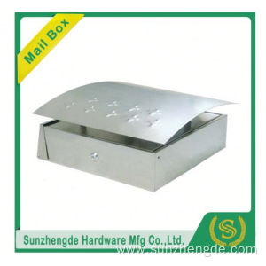 SMB-007SS 2015 wholesale stainless steel free standing wall mounted mailbox